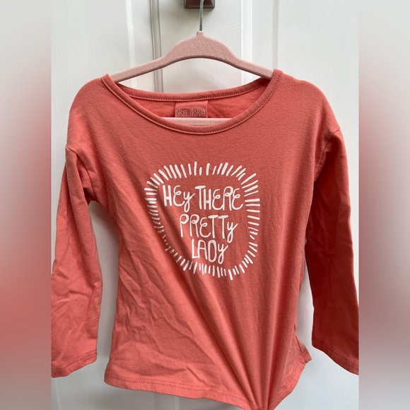 Okie Dokie 24M Hey There Pretty Lady Long Sleeve Top - Picture 1 of 5